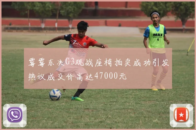 霉霉东决G3观战座椅拍卖成功引发热议成交价高达47000元